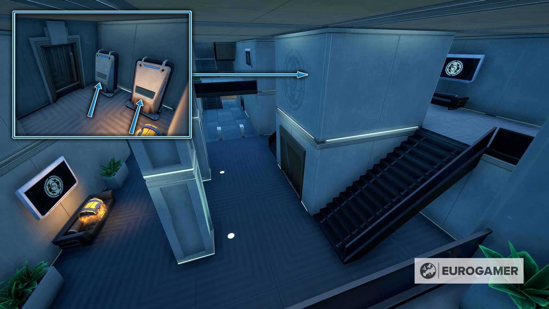 Fortnite Season 5 Scanne einen Server bei einem Oberweltzugang so