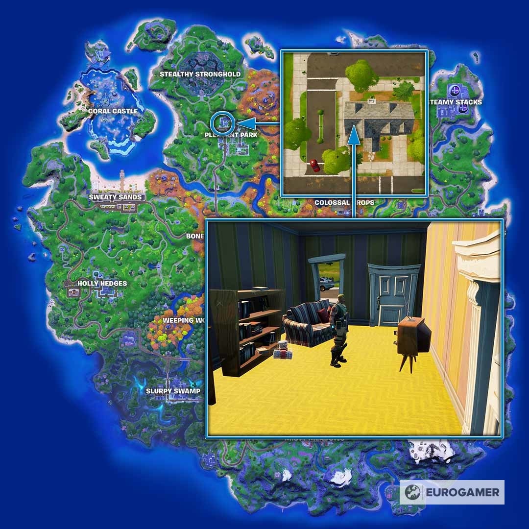 Fortnite Season 6 Finde und duelliere dich mit Jonesy den Ersten