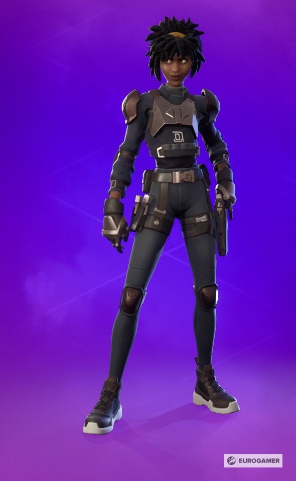 Fortnite Season 7 Battle Pass skins, including Kymera, Guggimon, Joey