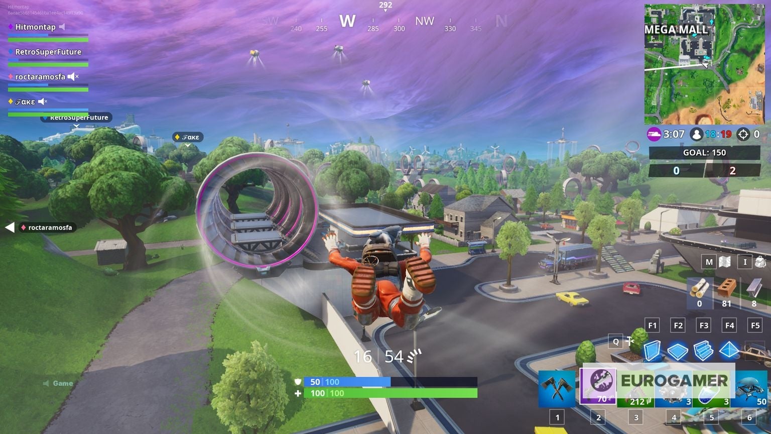 Fortnite Slipstreams how to ride the Slipstream around Neo Tilted and
