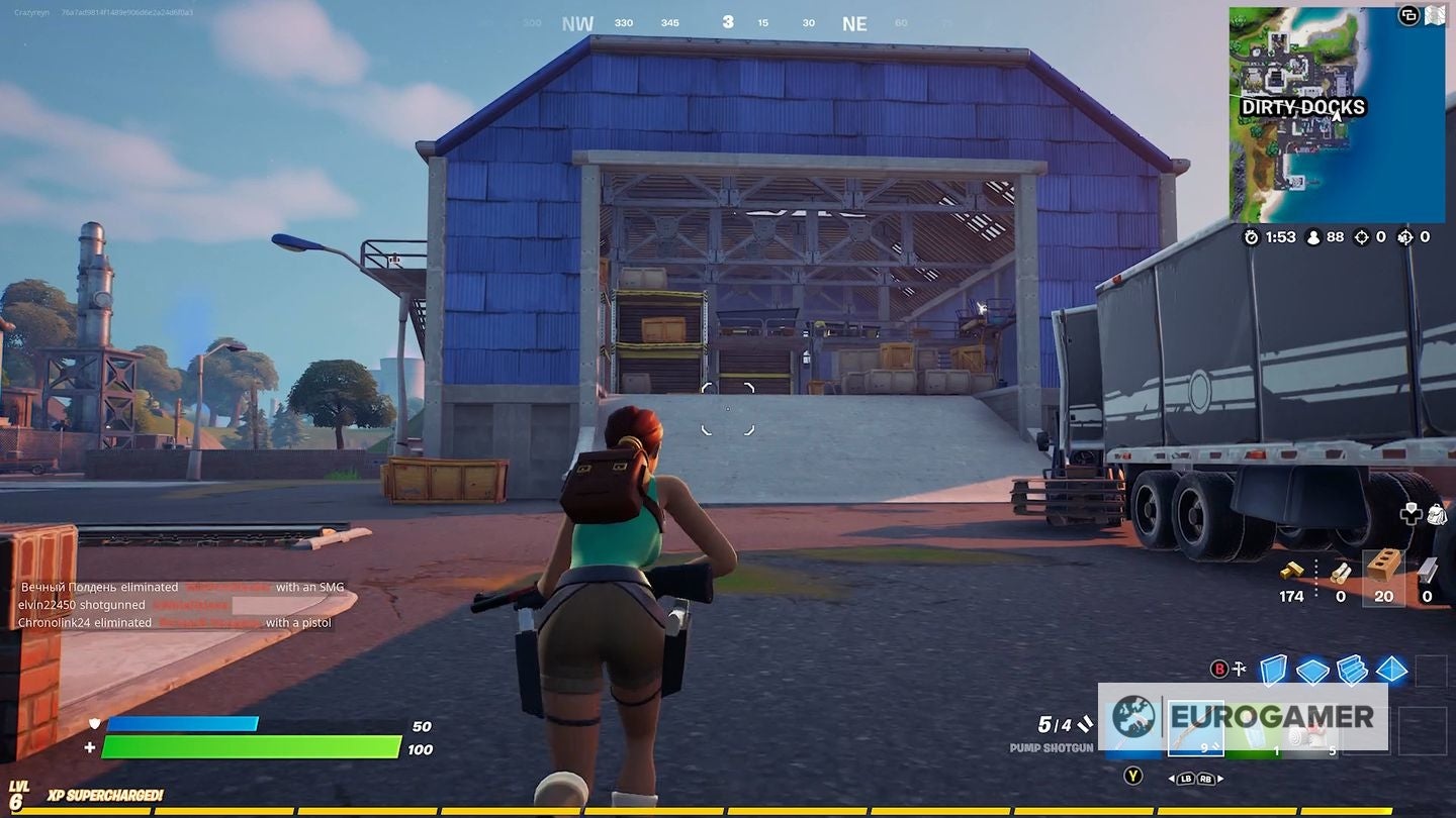 Fortnite Spray Can locations Where to find spray cans in warehouses