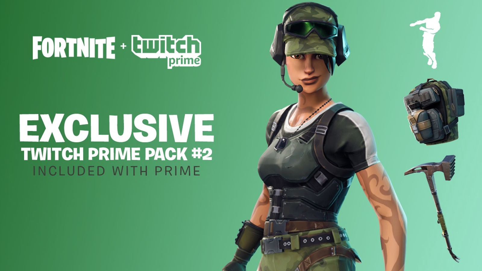 Twitch Prime subscribers get another batch of free Fortnite loot
