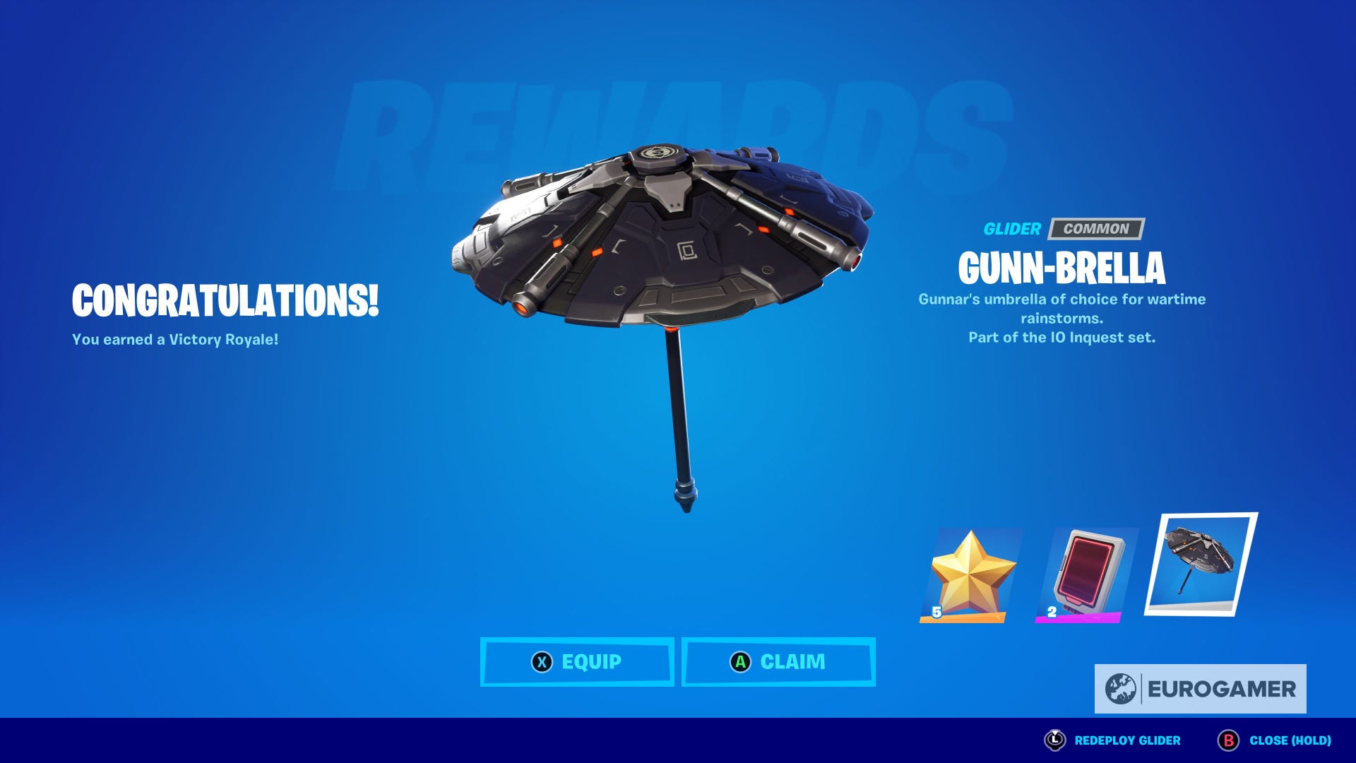 Fortnite new Victory Umbrella, the latest Victory Umbrella in this
