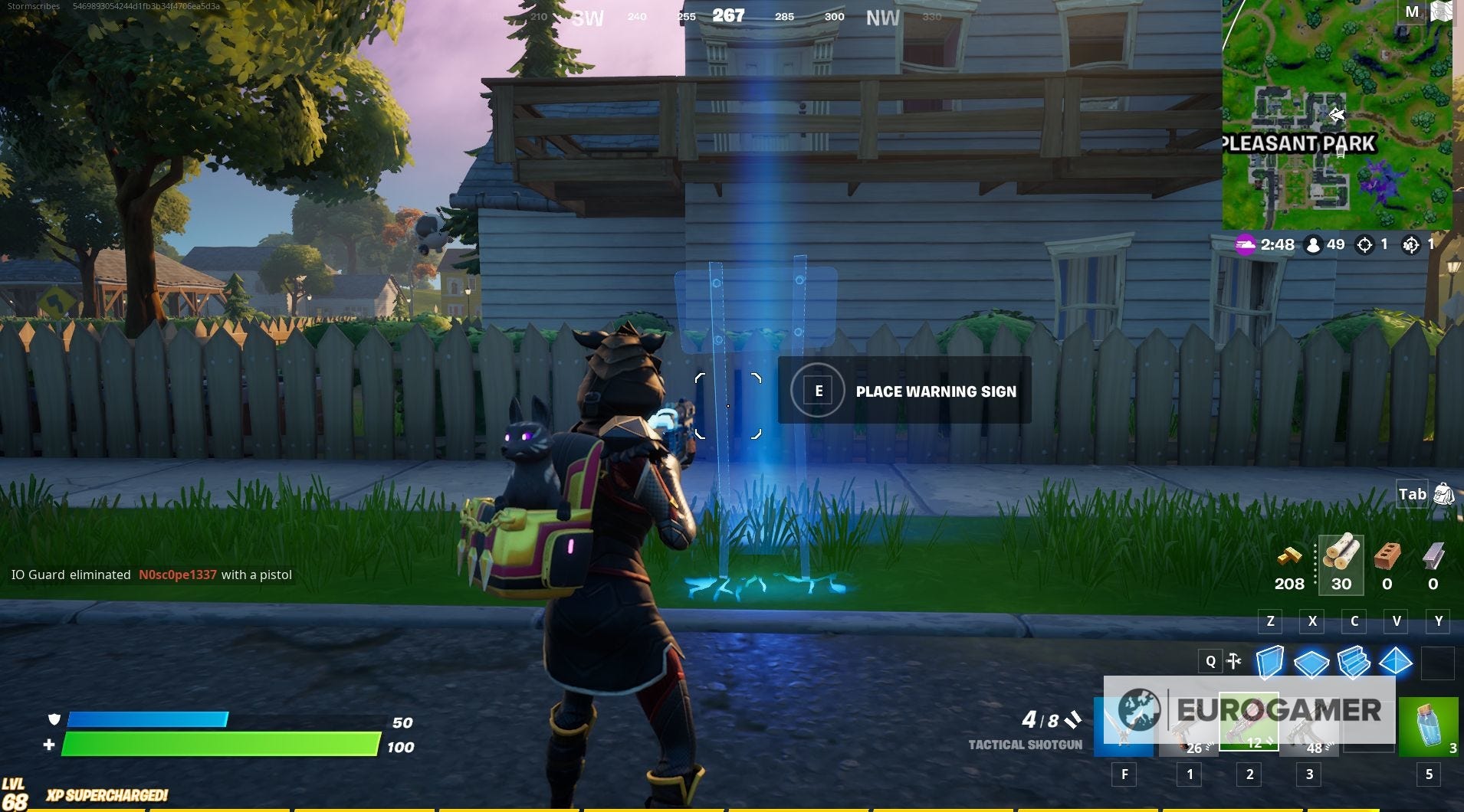 Fortnite Warning signs locations Where to place warning signs