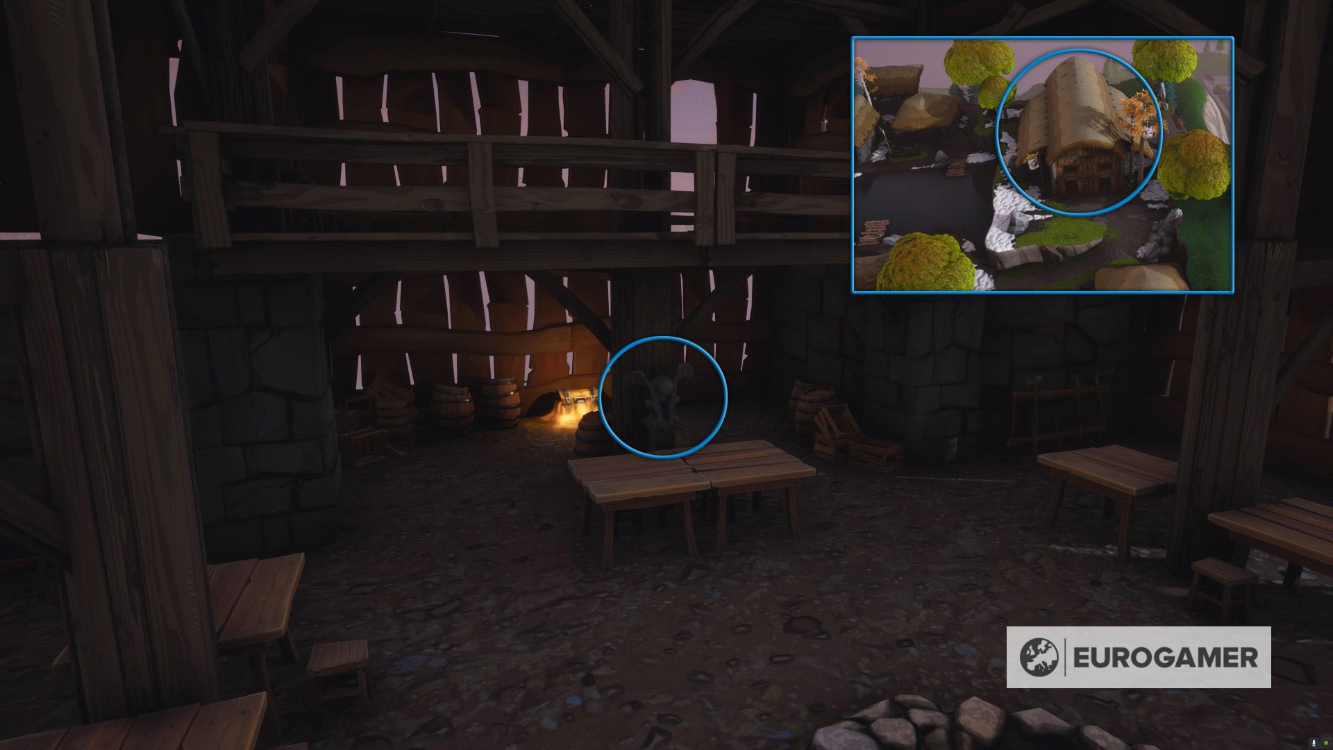 Fortnite: Wasserspeier - Karte mit allen Fundorten für die Albträume