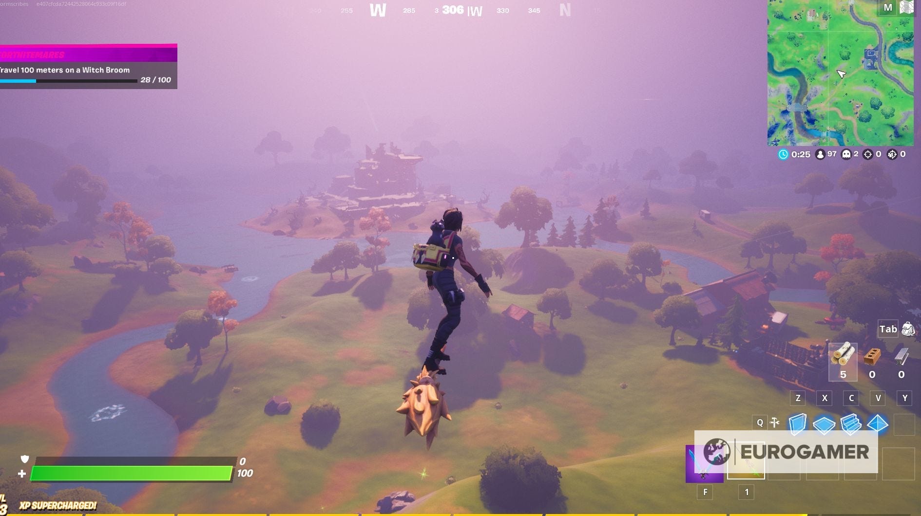 Fortnite Witch broom location Where to find the Witch's broom and how