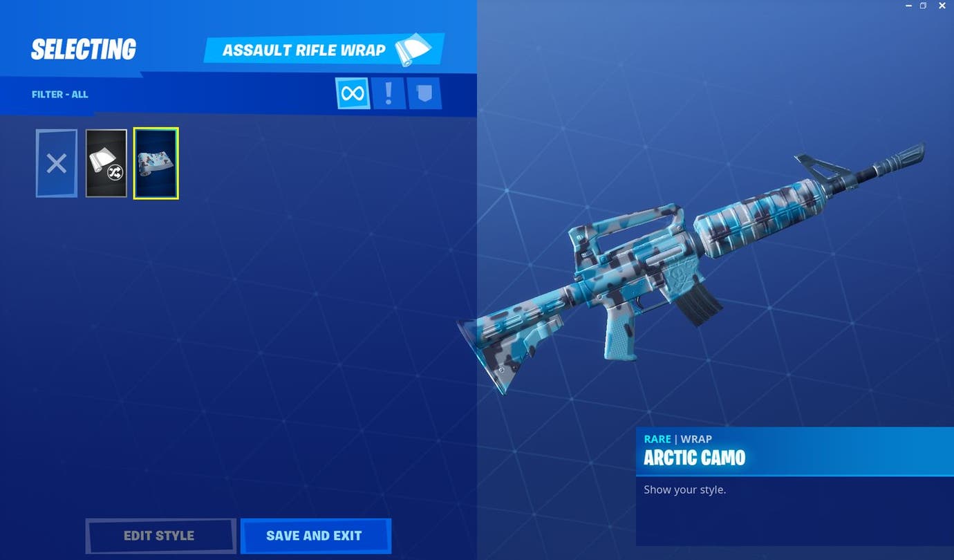 Fortnite Wraps How to equip Wraps and how Wraps work