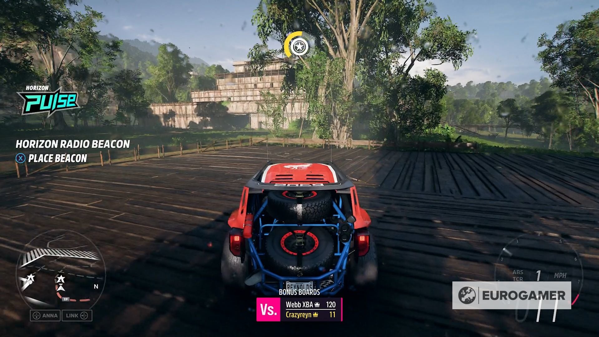 Forza Horizon 5 Tulum objectives radio beacon, jade and golden statue