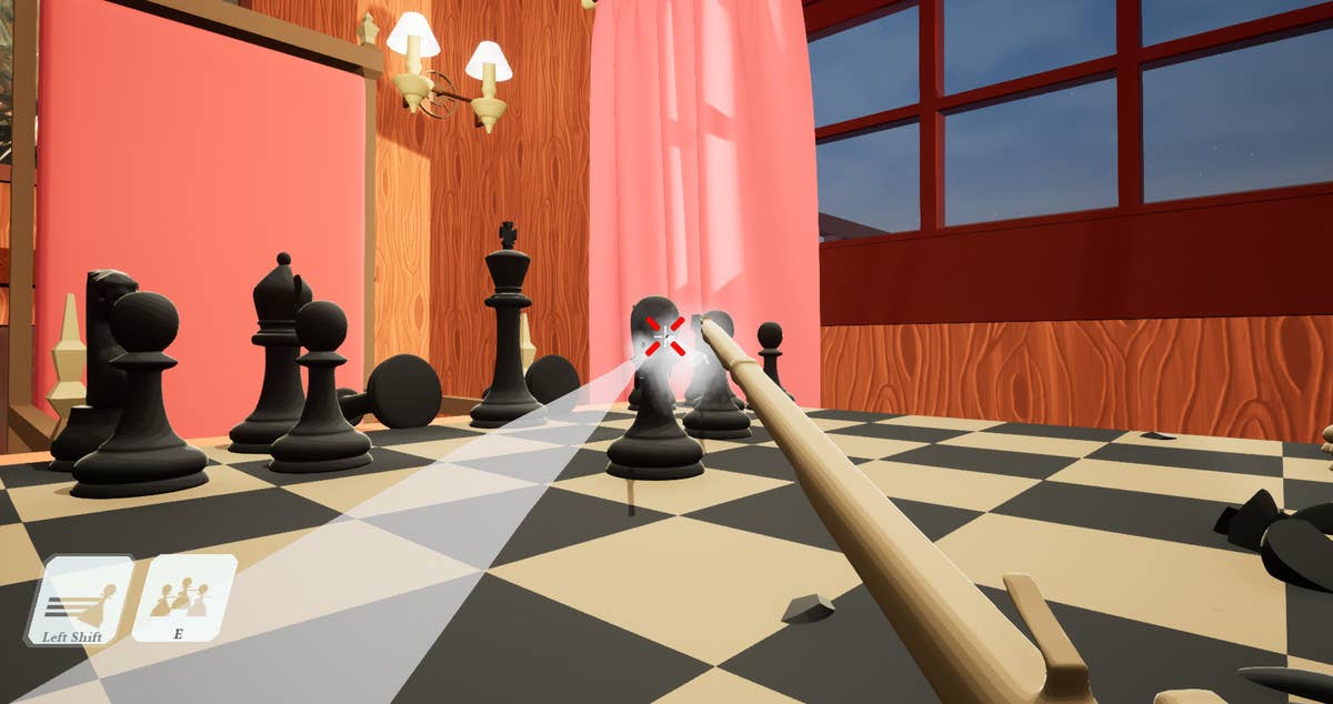 Chess But It's An FPS Game #shorts