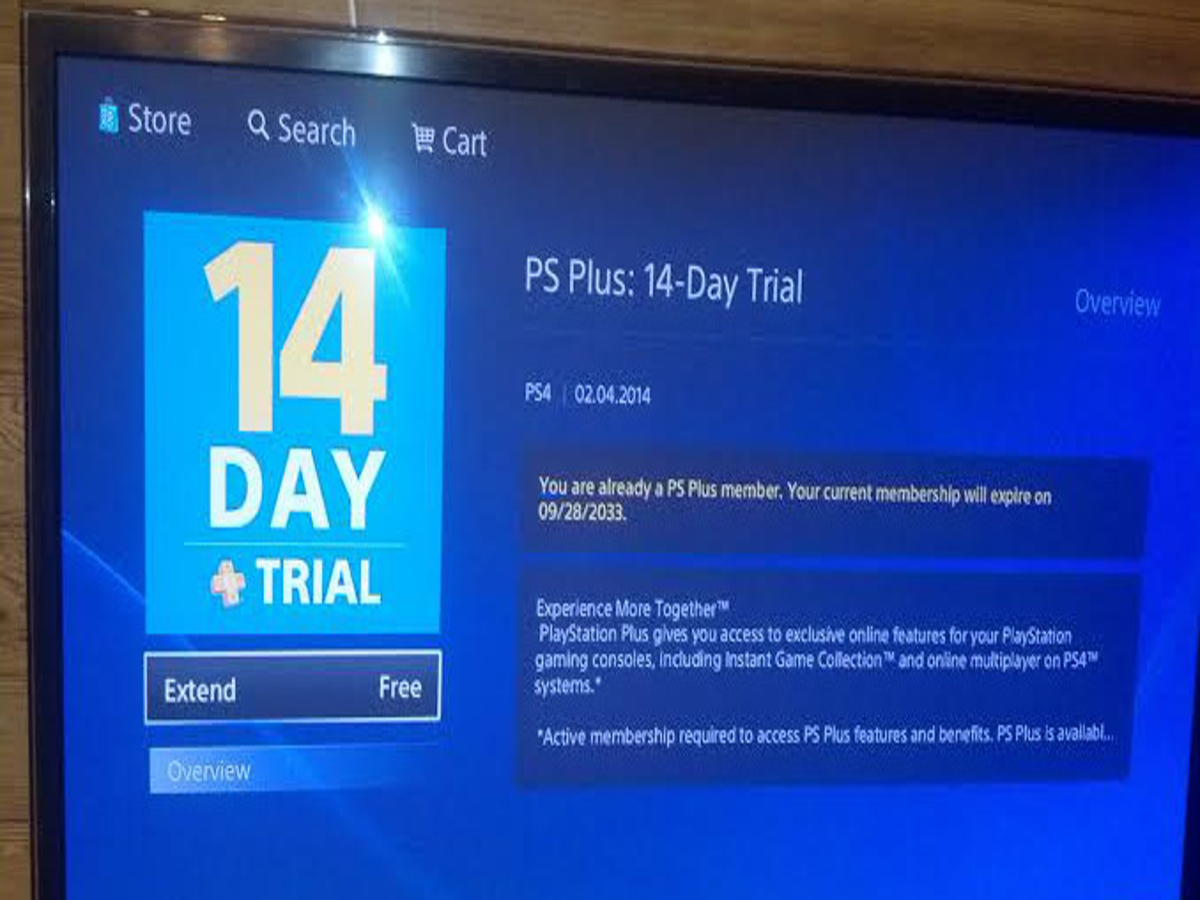 PlayStation Plus (PS ) - 14 Day Trial Subscription (US), PlayStation