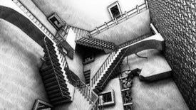 Free Loaders: The puzzling rooms of M.C. Escher