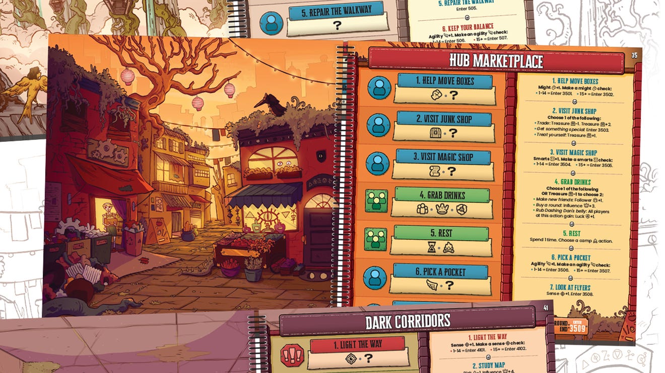 Coop gem Waters’ followup is the fantasy RPG board