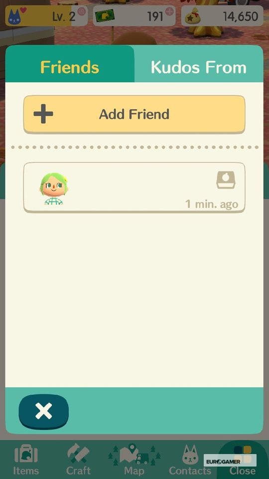 Animal Crossing kudos explained How to give kudos to friends and other