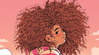 Cropped cover of Frizzy graphic novel