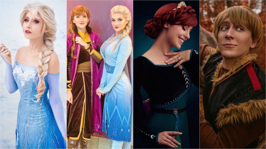 Frozen Cosplays - Elsa Cosplay, Anna Cosplay, Kristoff Cosplay