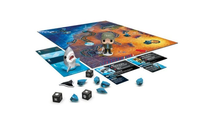 An image of the board for Funkoverse: Strategy Game - Jaws