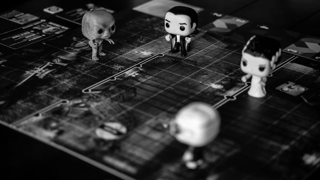 A promo image for Funkoverse: Universal Monsters