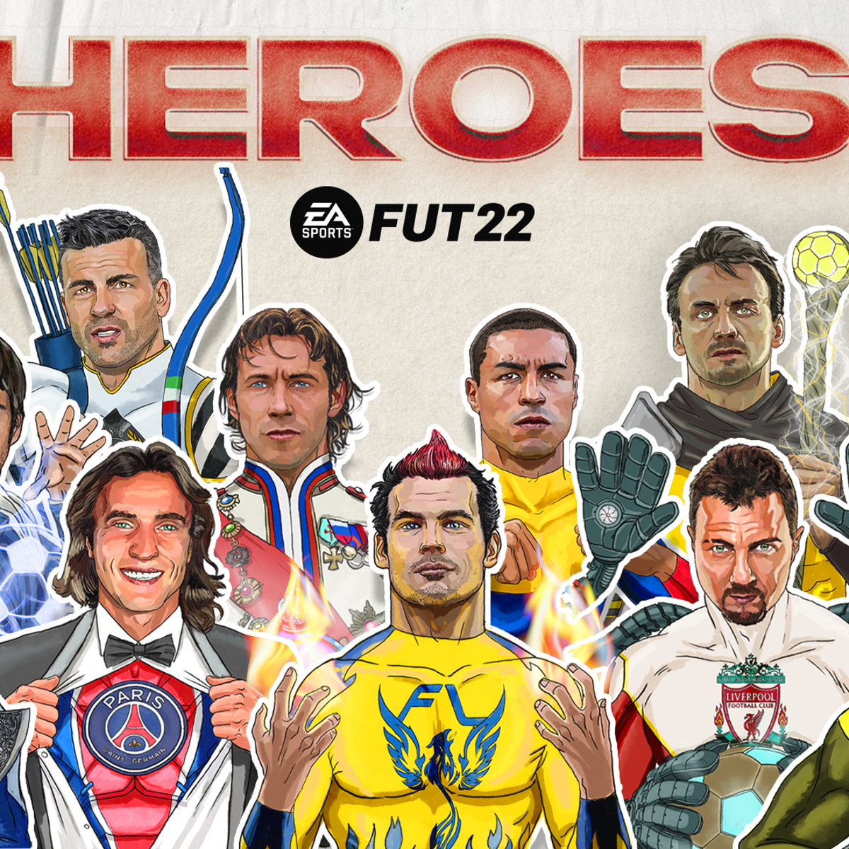 FIFA 22 Ultimate Team: Todos os Heroes anunciados