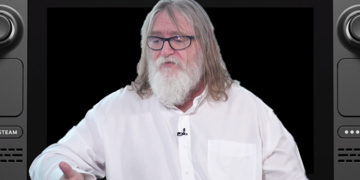 Gabe Newell talks Steam Deck, crypto risks and why the PC industry