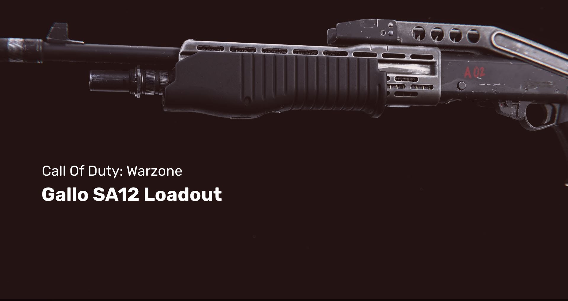 Gallo Loadout Best Gallo SA12 loadout and class setup in Warzone | Rock Paper Shotgun