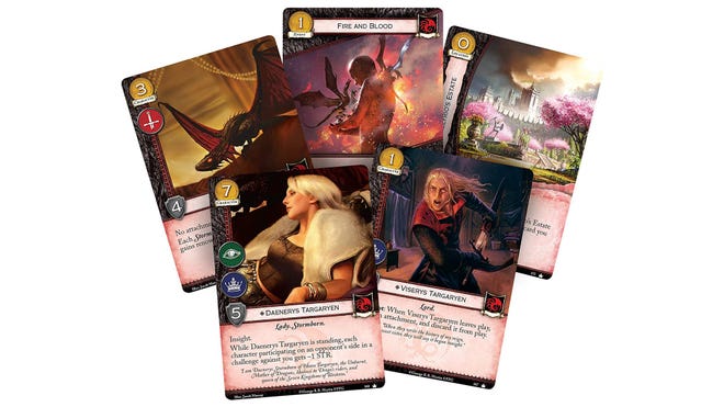Card fan for A Game of Thrones: The Card Game - Second Edition