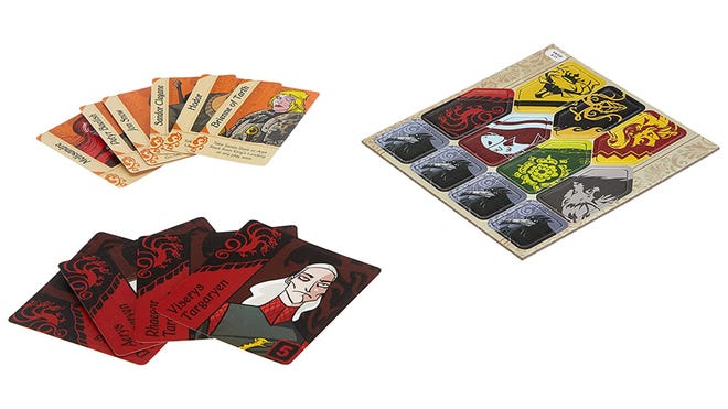 Components for A Game of Thrones: Hand of the King.