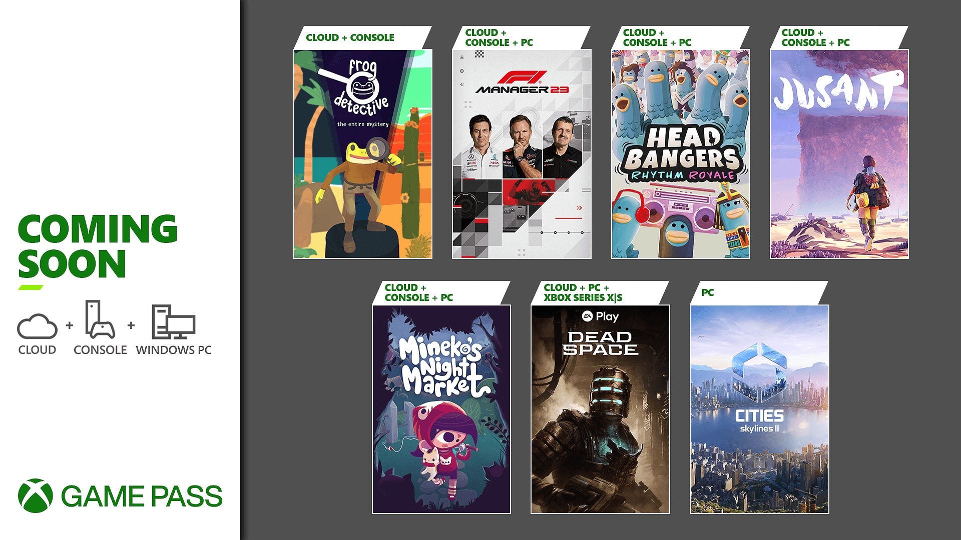 Game Pass October adds Cities: Skylines 2, Dead Space Remake, Jusant, and more