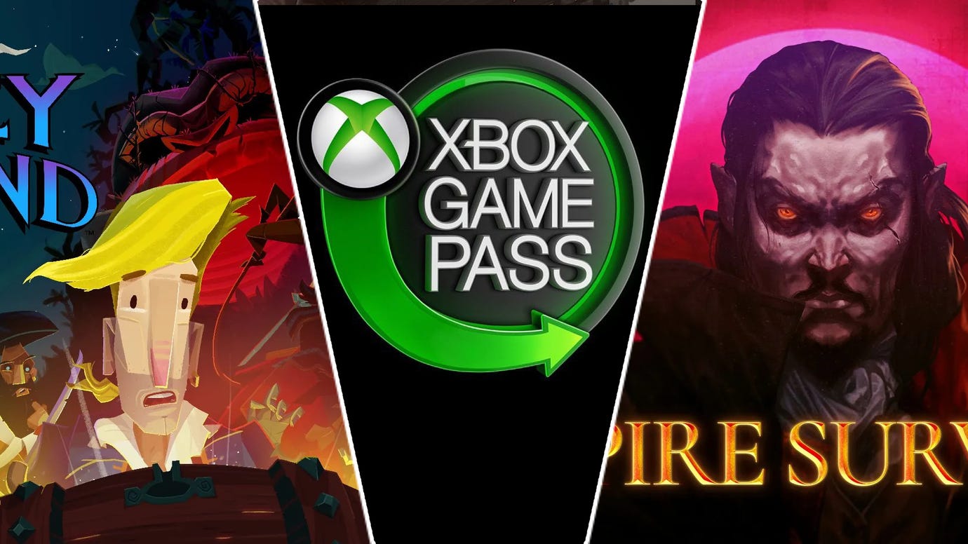 Xbox Game Pass November line up Vampire Survivors, Monkey Island, and