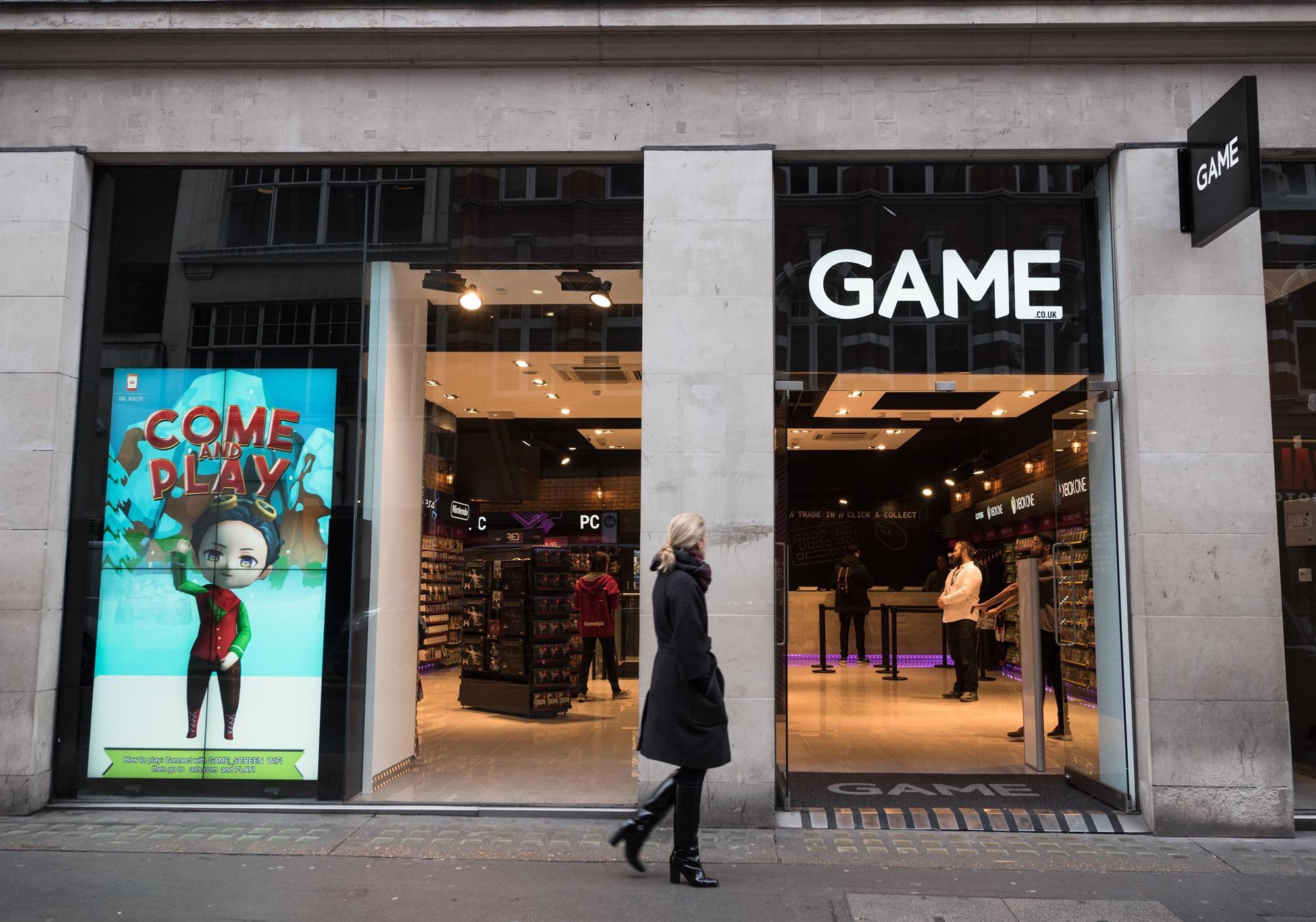 Game on sale uk stores