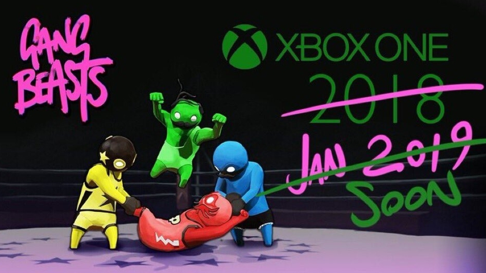 De lucht krassen Mok Gang Beasts for Xbox One delayed yet again | Eurogamer.net