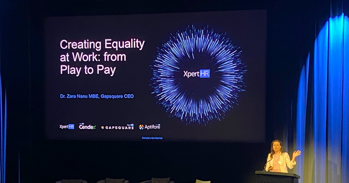 Creating equality at work from play to pay