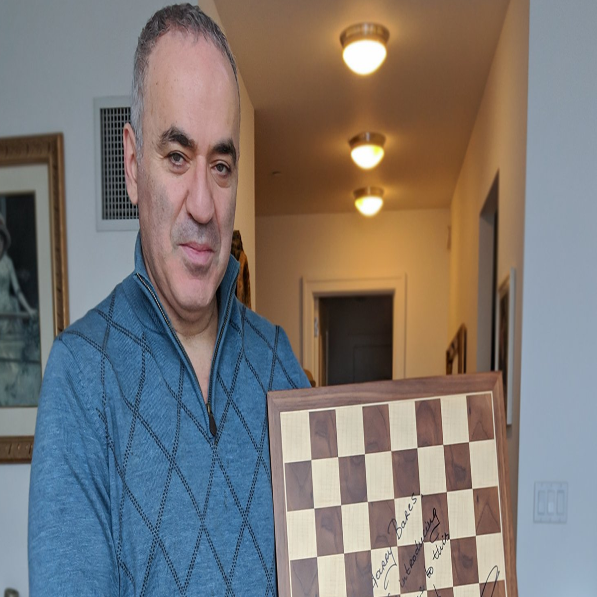 Chess god' Kasparov returns to compete 12 years later