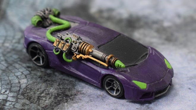 Gaslands Refuelled miniature game car