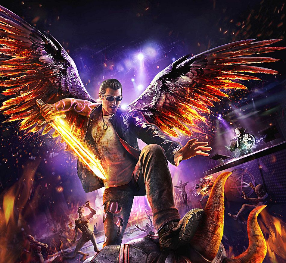 Have a look at the Saints Row Gat out of Hell launch trailer VG247