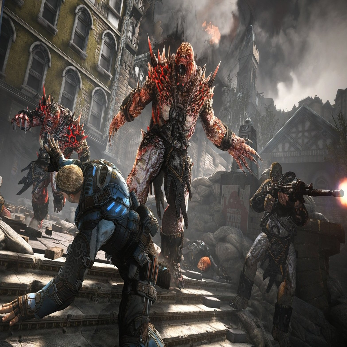 Gears of War 4 ganha cross-play entre jogadores de PC e Xbox One
