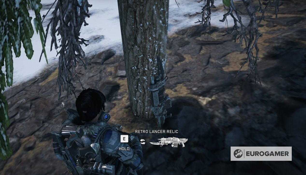 Gears 5 Relic Weapon locations Where to find the Lancer Relic, Boltok