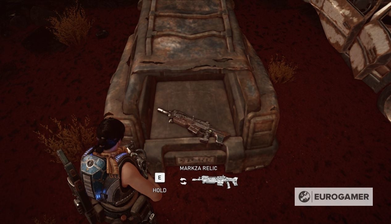 Gears 5 Relic Weapon locations Where to find the Lancer Relic, Boltok