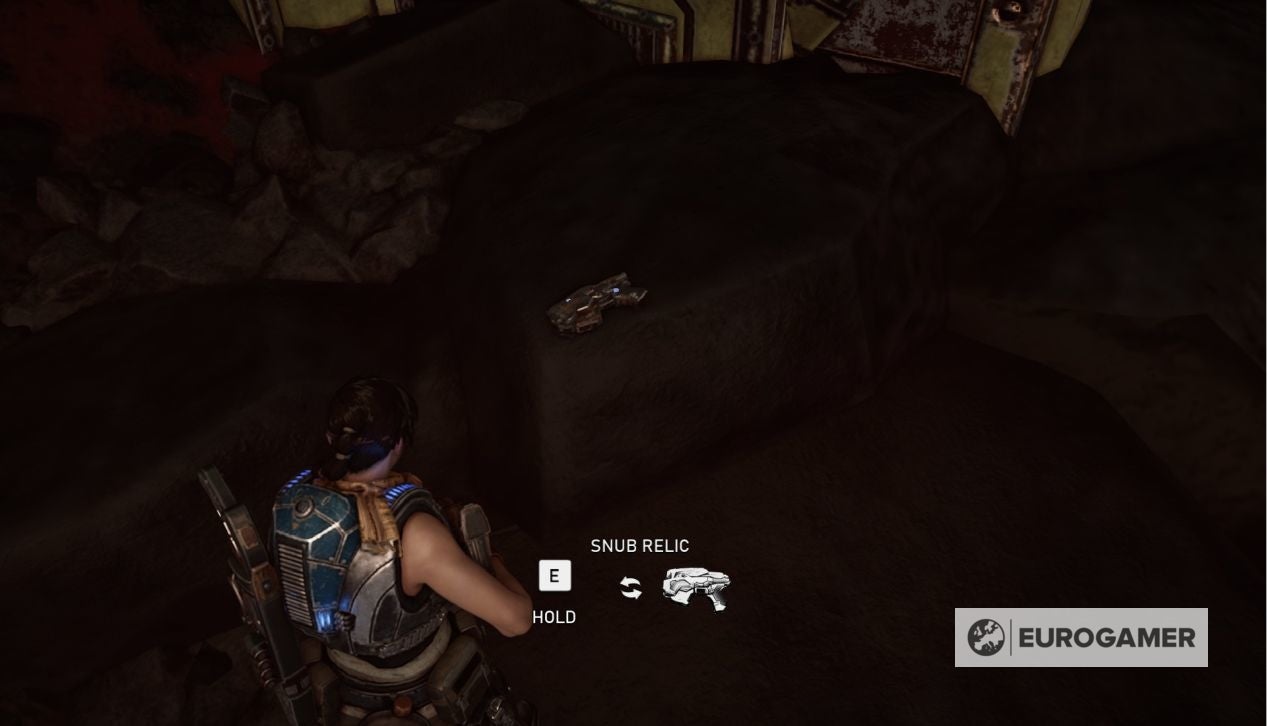 Gears 5 Relic Weapon locations Where to find the Lancer Relic, Boltok