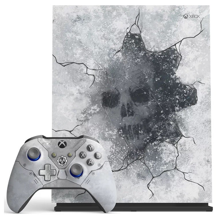 Take a look at the Gears 5 Xbox One X Limited Edition bundle VG247