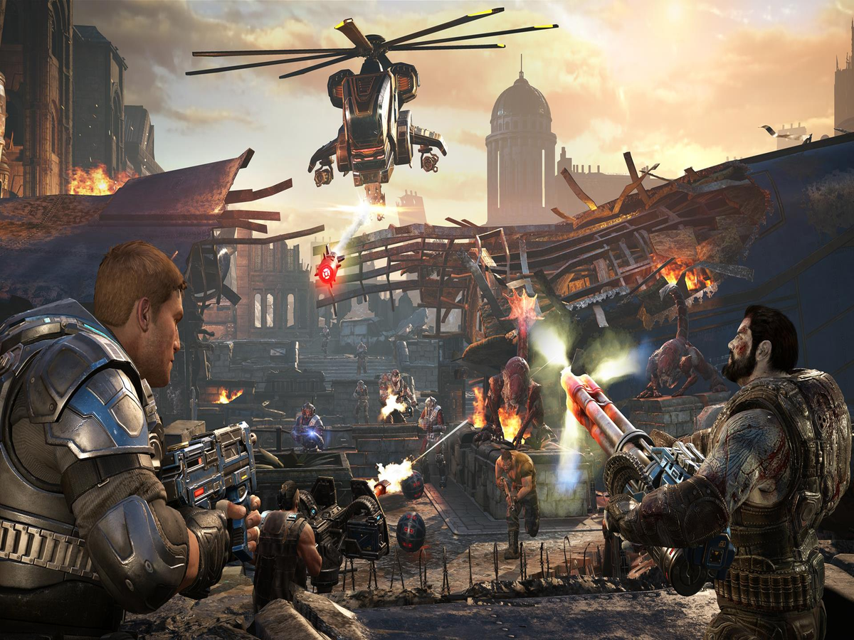 Gears of War 4's Horde Mode is a hyper-violent take on tower defense