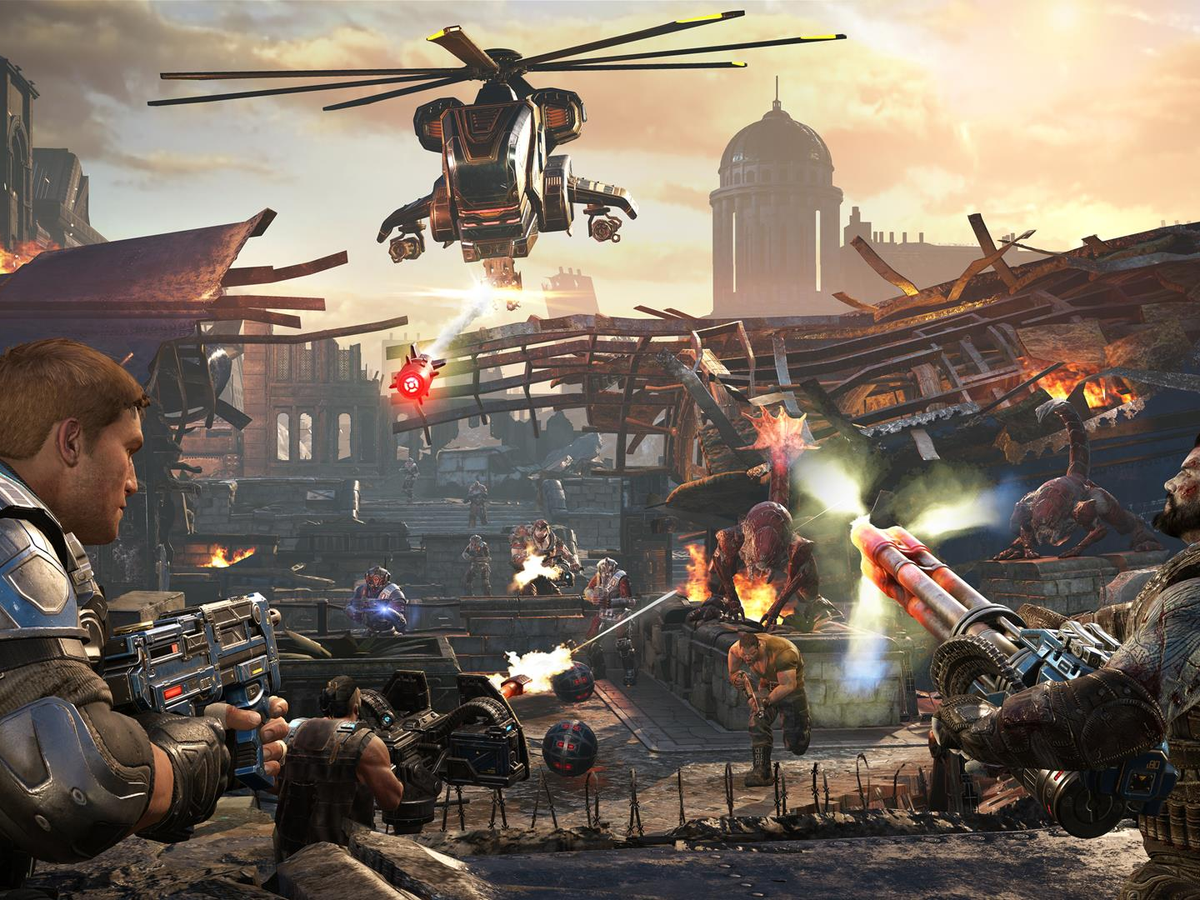 GEARS OF WAR 4 Gameplay Trailer 
