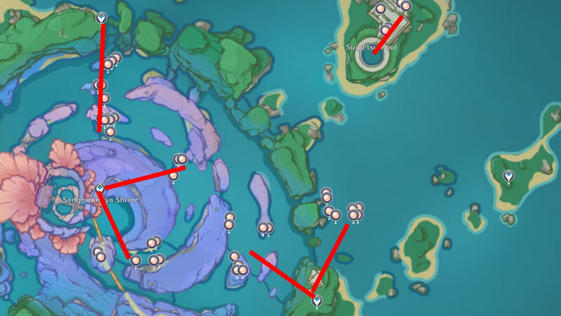 Genshin Impact Sango Pearl Locations And Uses – XWJIWT
