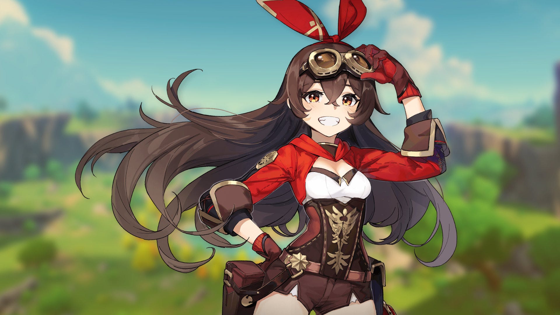 The best Genshin Impact Amber build Rock Paper Shotgun