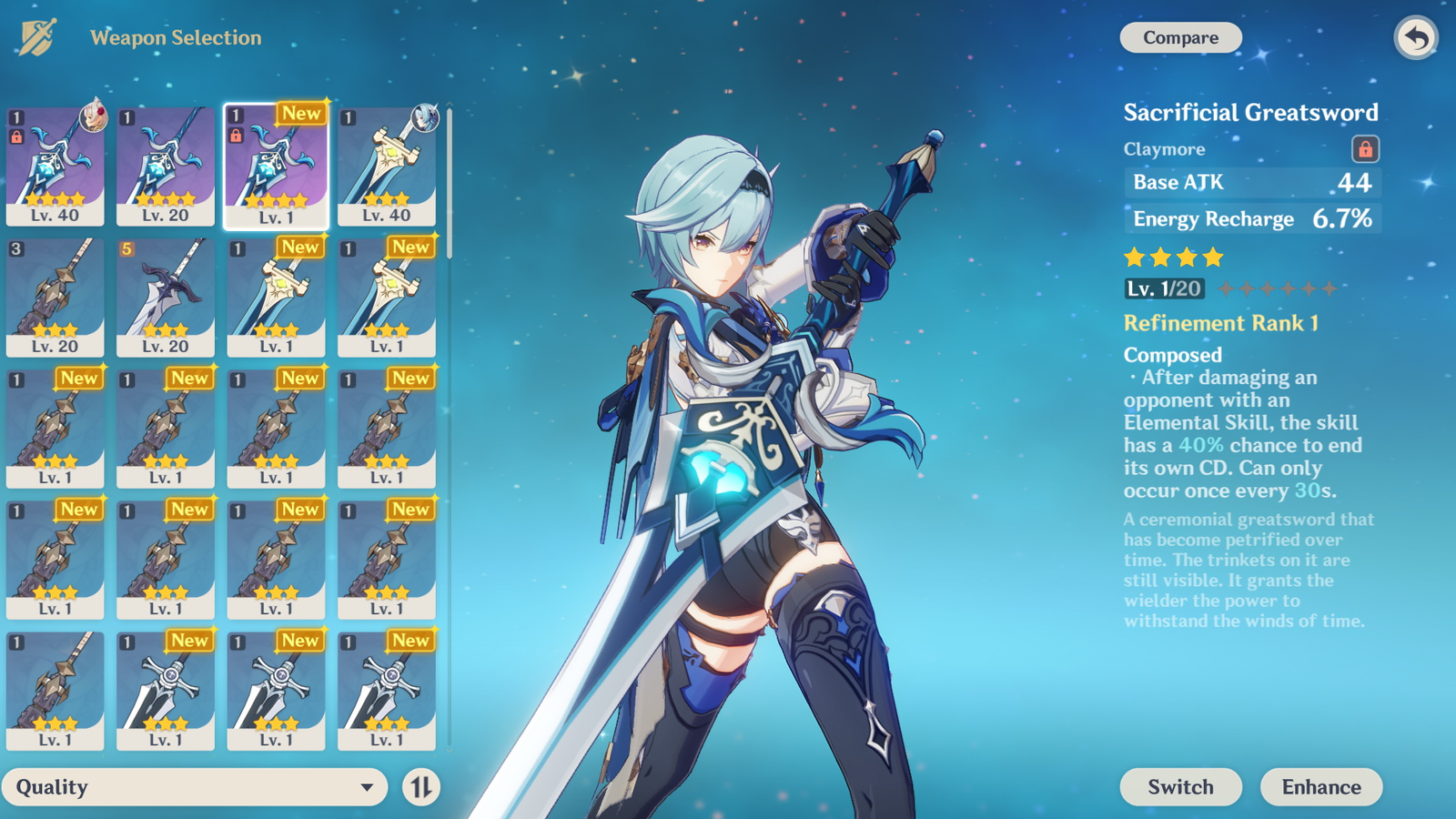 Genshin Impact Weapons Types, Rarities, How To Obtain And, 48 OFF