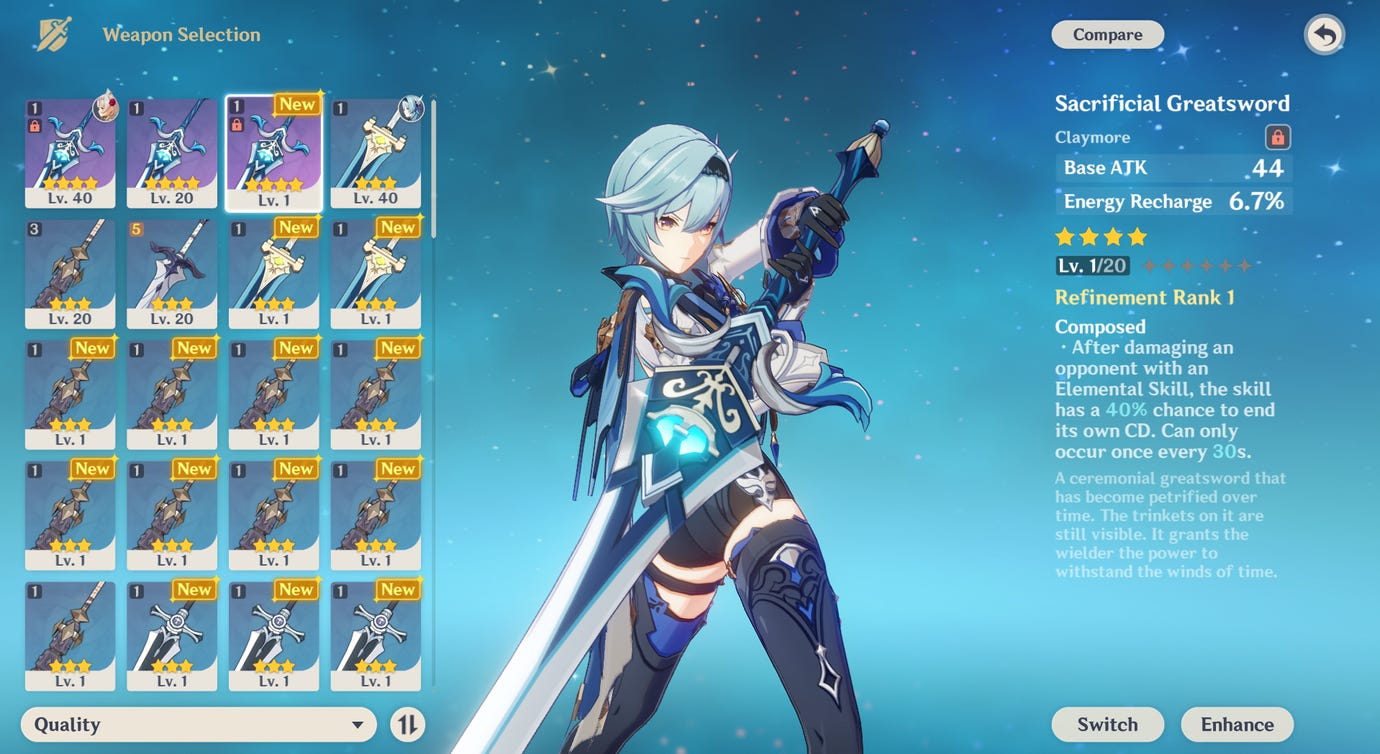 Genshin Impact Best Weapons List | The Best Genshin Impact Weapons | VG247