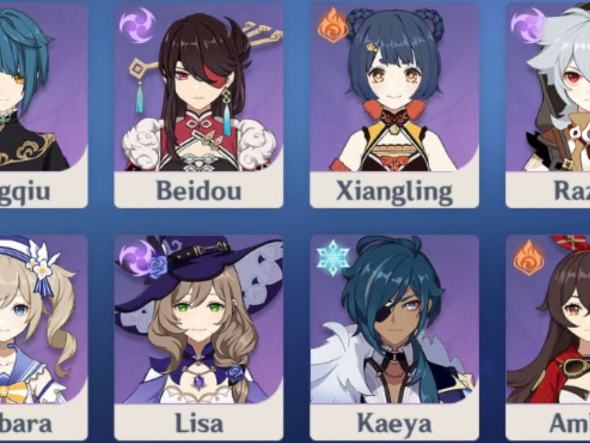 Genshin Impact Character List How To Build The Best Party, 56 OFF