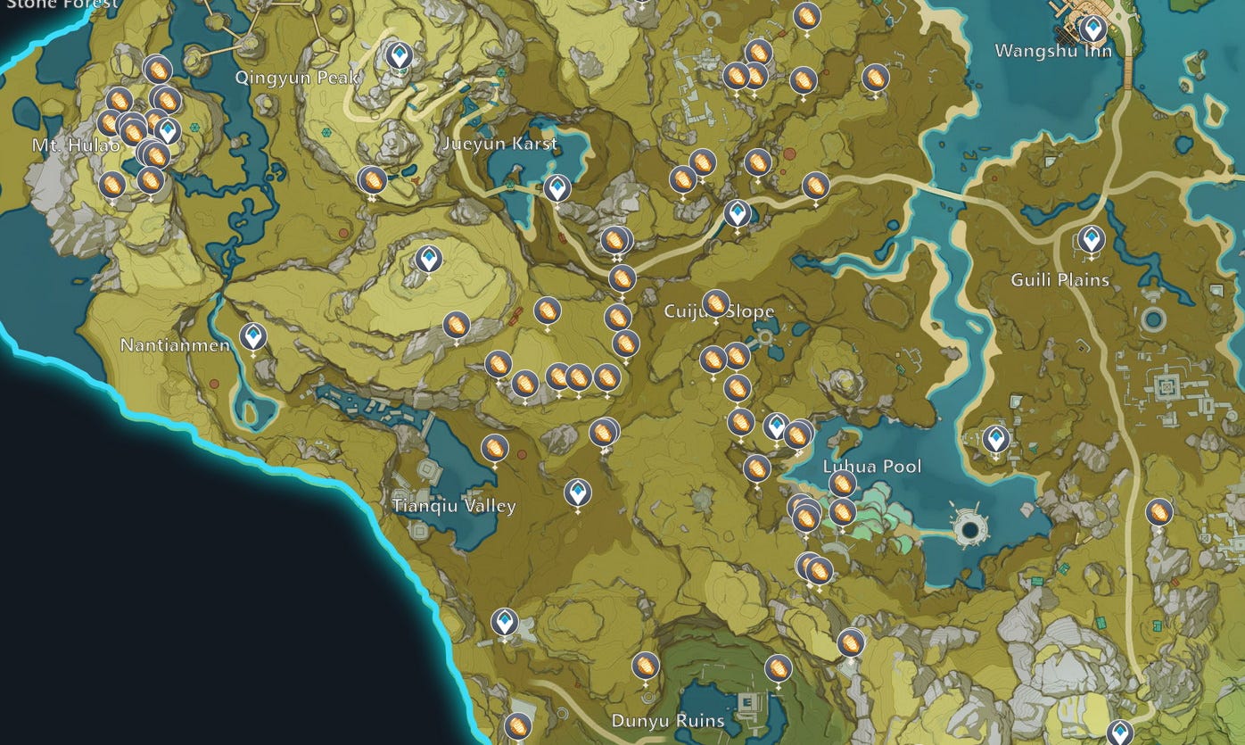 Genshin Impact Cor Lapis locations and farm routes VG247