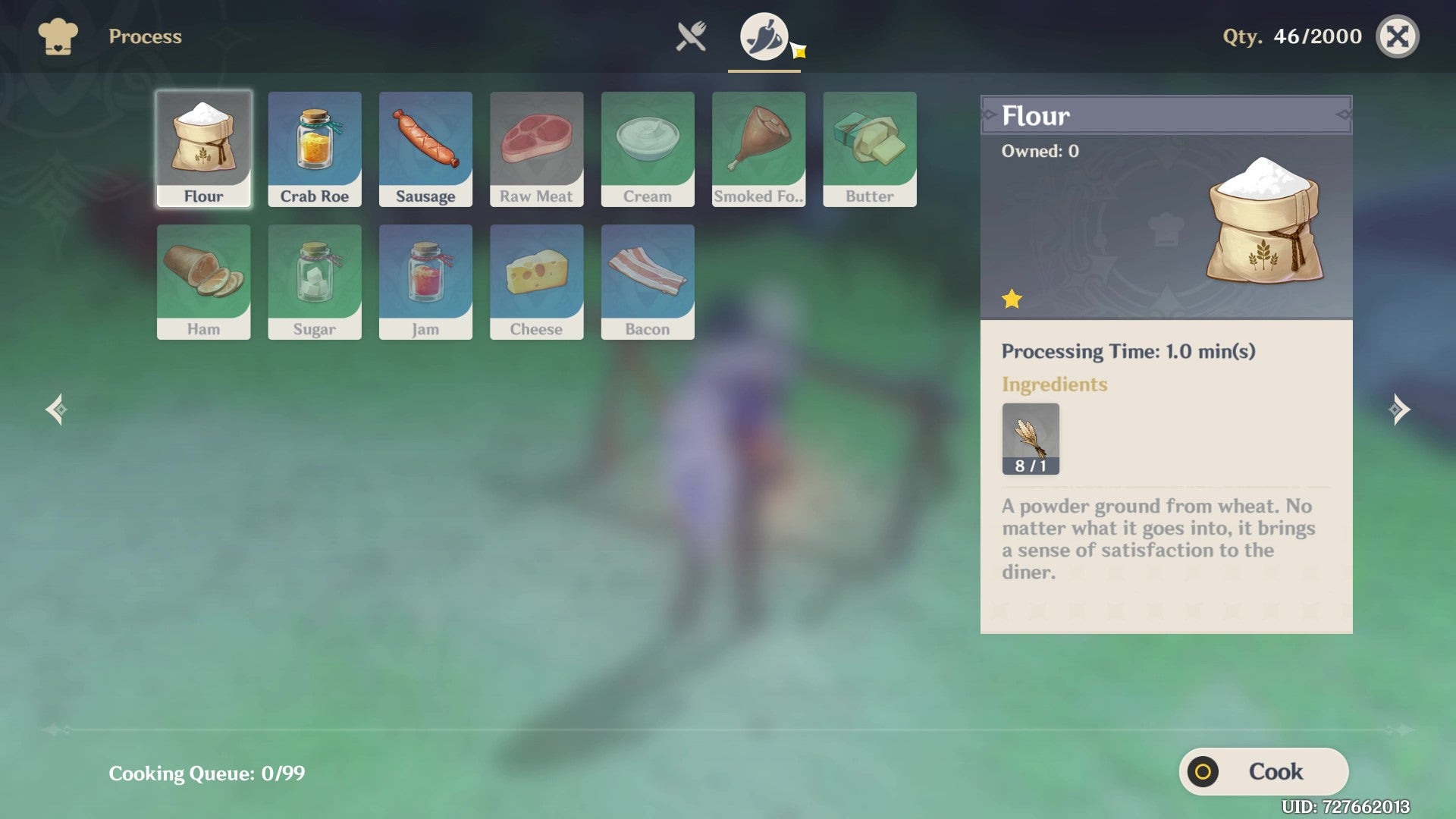 Genshin Impact how to process cooking ingredients Rock Paper Shotgun