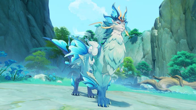 The Solitary Suanni boss in Genshin Impact's version 4.4 update
