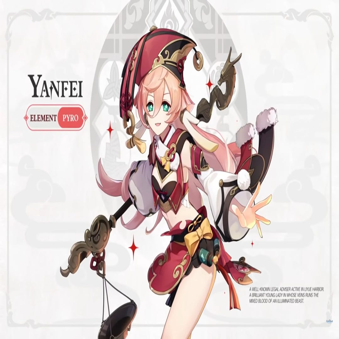 Genshin Impact best Yanfei build, weapons, and Yanfei F2P options | VG247
